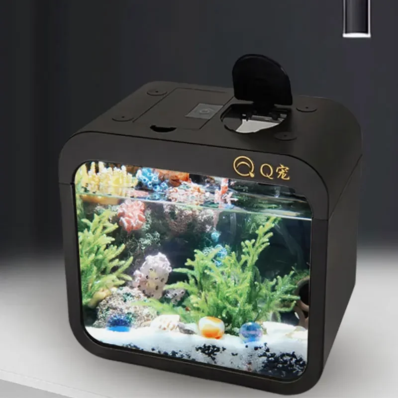 Desktop Transparent Acrylic Fi - Aquarium Fish Goldfish review and price