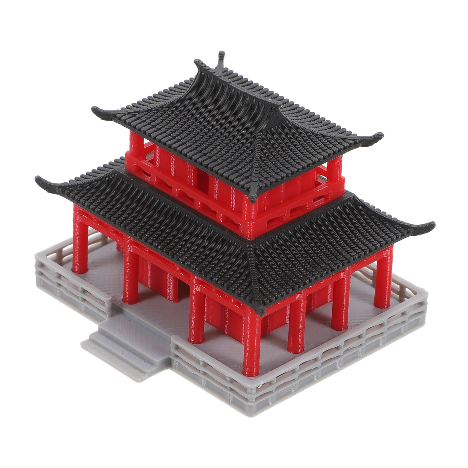 Mini Pavilion Pagoda Chinese A - Fish Toy In Aquarium review and price