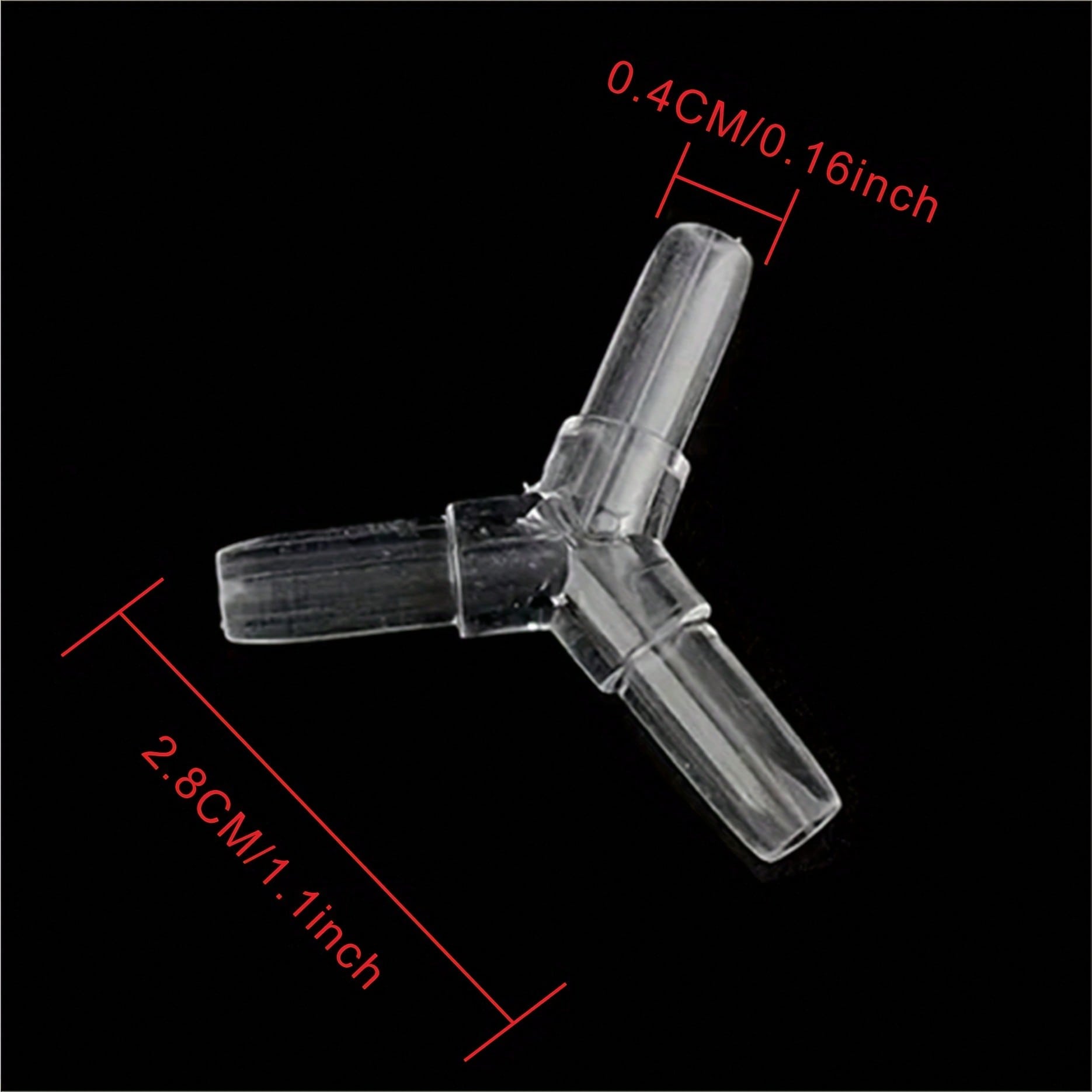 10 Pcs 4mm  Clear Plastic Aqua - Fish Toy In Aquarium review and price