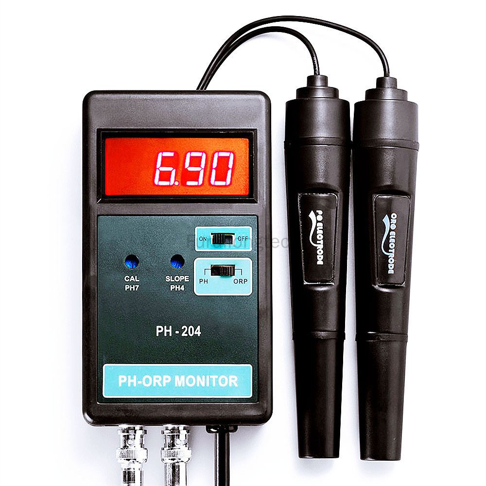 PH-204 Digital PH/ORP Meter Te - Aquarium Fish In Online review and price