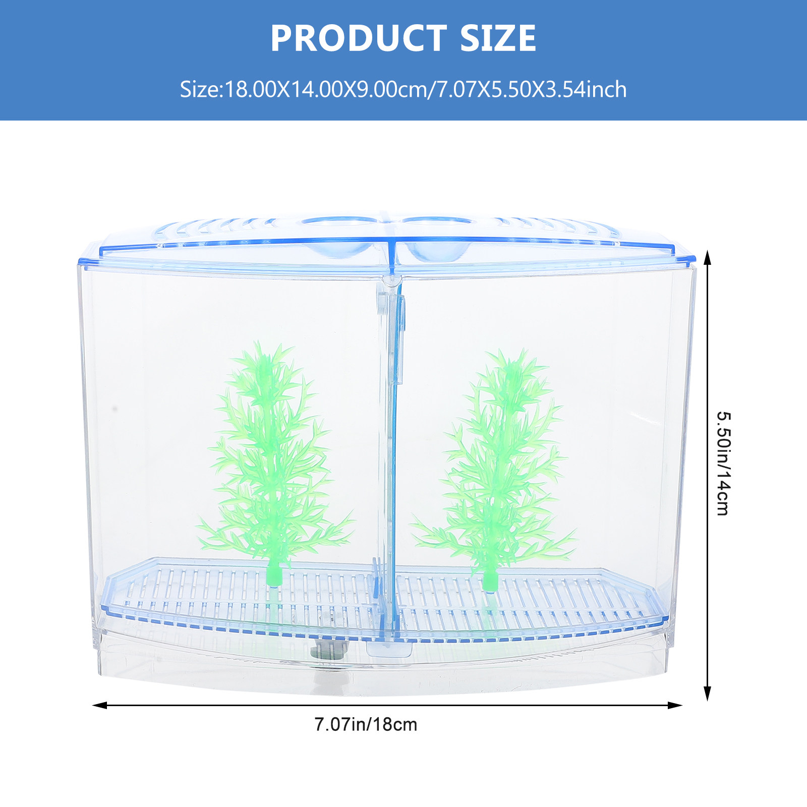 1Set Elegant Transparent Acryl - Aquarium Fish Goldfish review and price