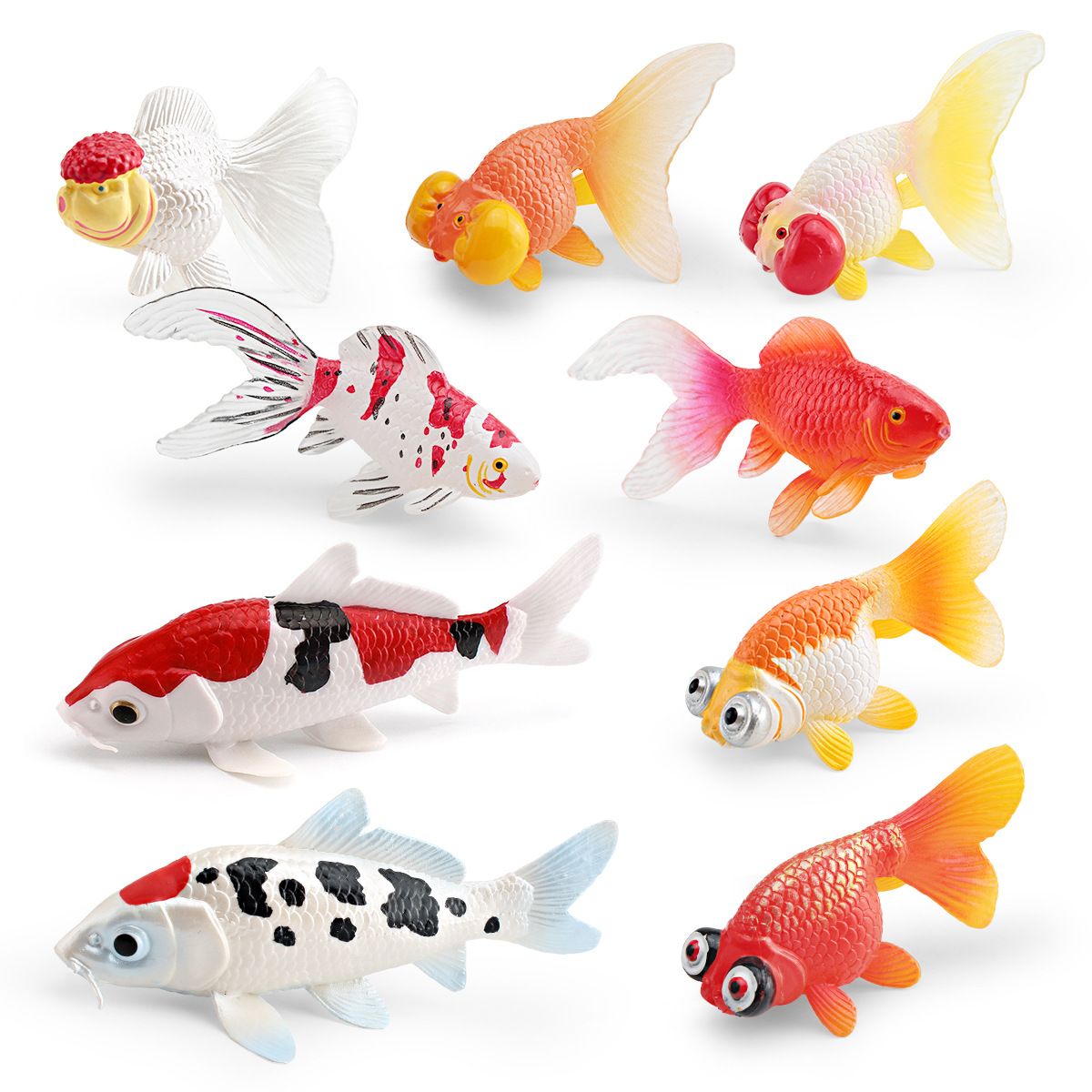 Colorful Lifelike Plastic Gold - Aquarium Fish Reviews review and price