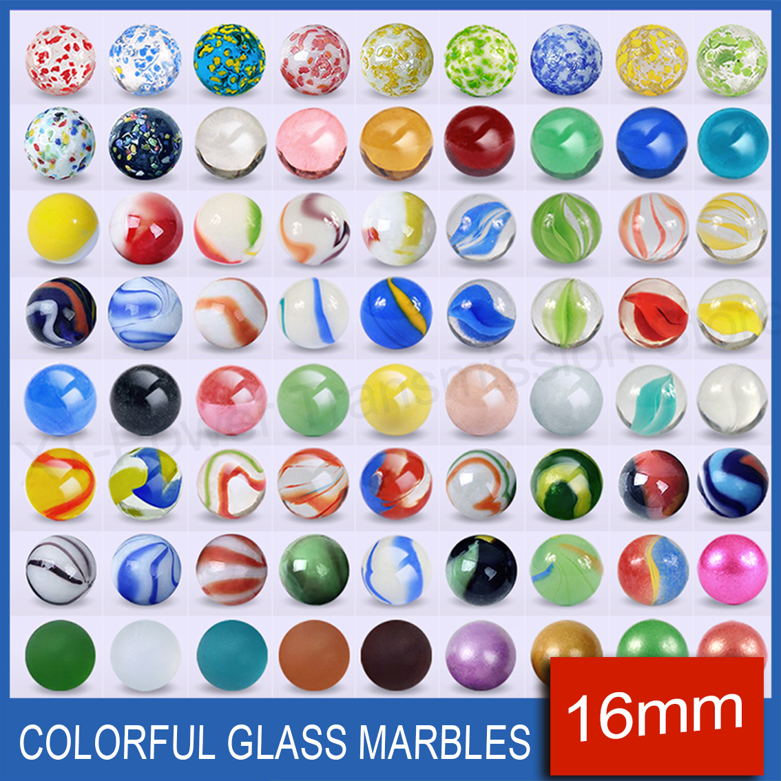 5-90PCS 16mm Colorful Glass Ma - Fish Toy In Aquarium review and price
