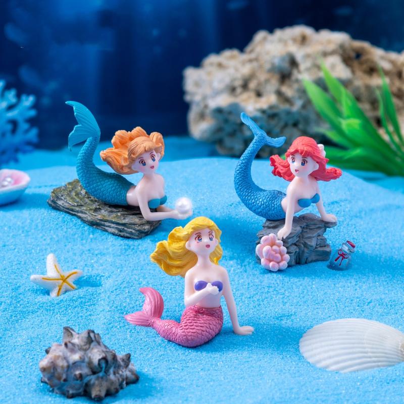 4Pcs Plastic Fish Tank Little  - Fish Toy In Aquarium review and price