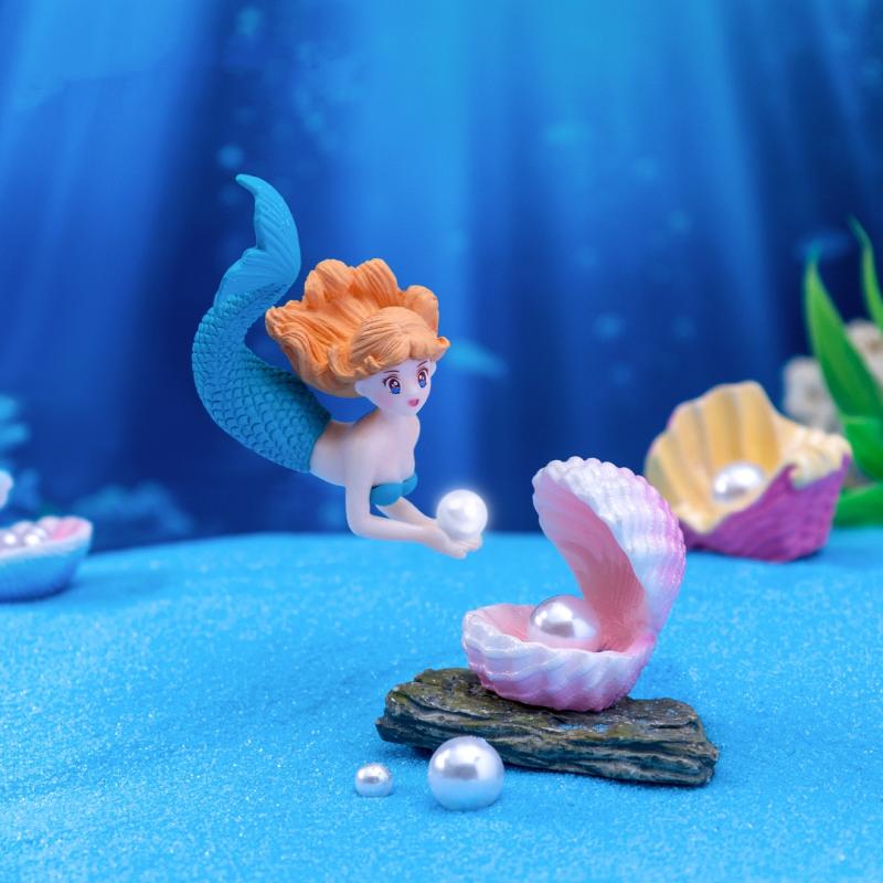 4Pcs Plastic Fish Tank Little  - Fish Toy In Aquarium review and price