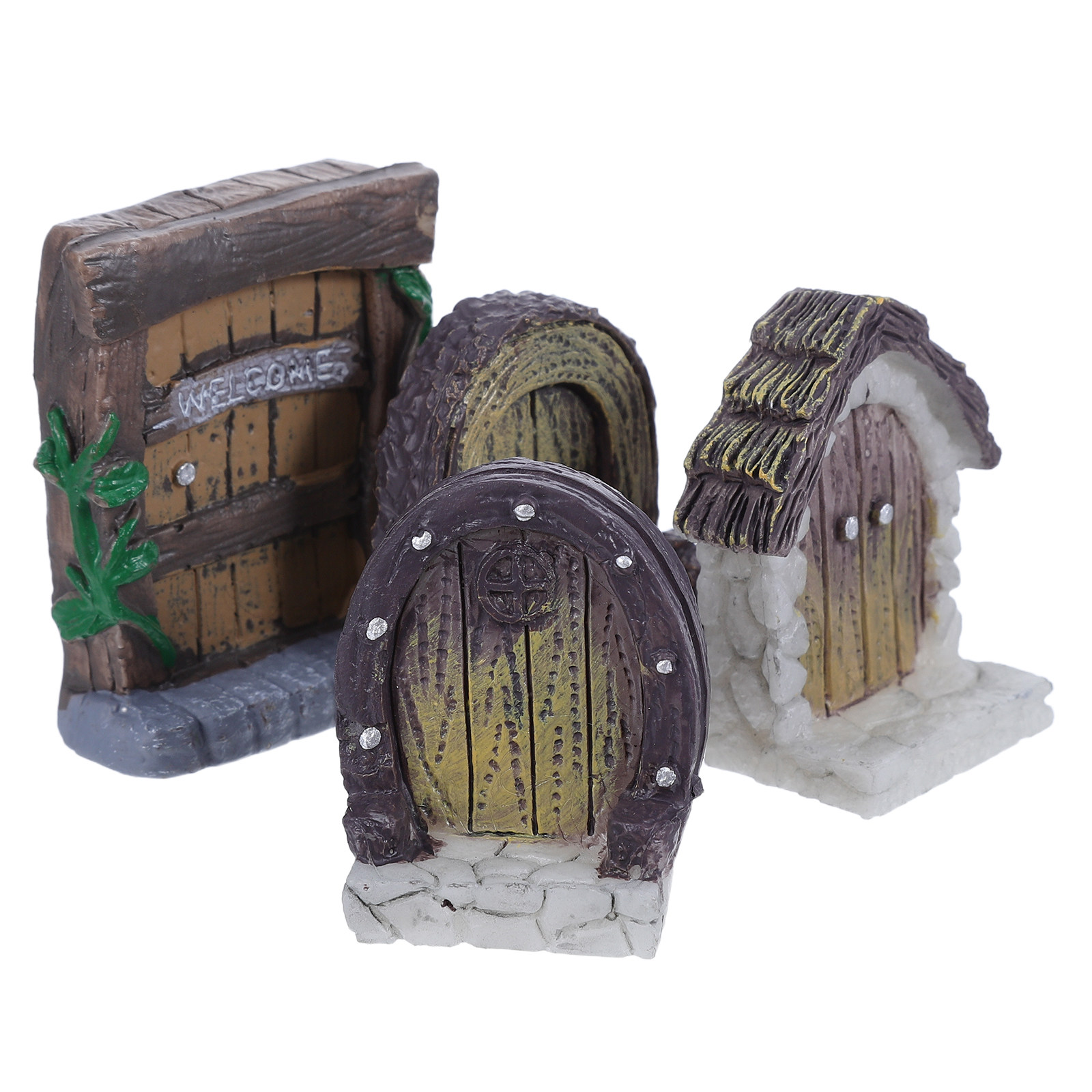 4Pcs Resin Mini Mystical Door  - Aquarium Mini Fish review and price