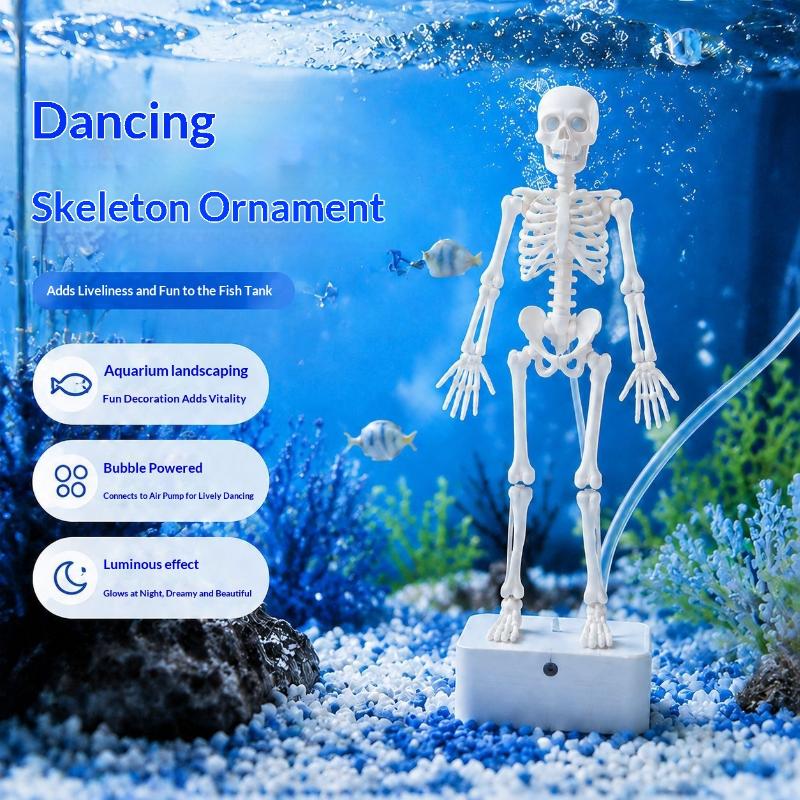 1Pcs Creative Dancing Skeleton - Aquarium Fish Diseases review and price