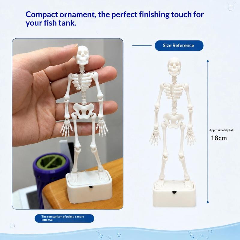 1Pcs Creative Dancing Skeleton - Aquarium Fish Diseases review and price