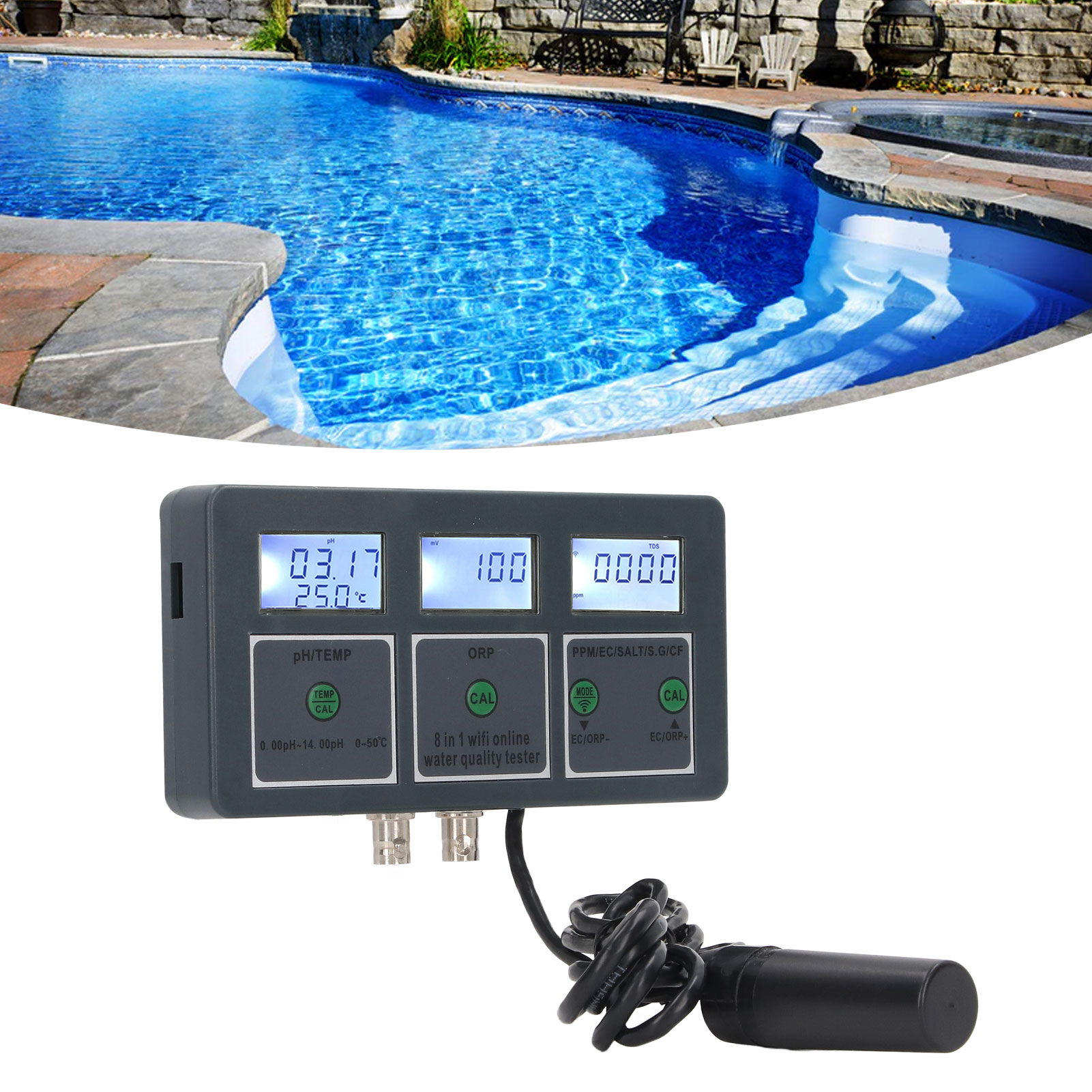 Water Quality Tester Multi Par - Aquarium Fish In Online review and price